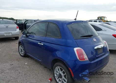 2013 Fiat 500 Pop из США, поврежденный, VIN 3C3CFFAR7DT748298